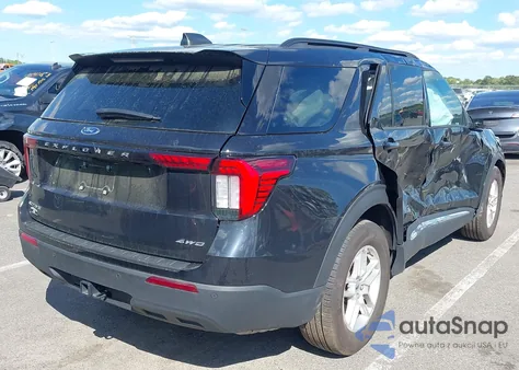 2025 Ford Explorer Active from USA, damaged, VIN 1FMUK8DH0SGA20801